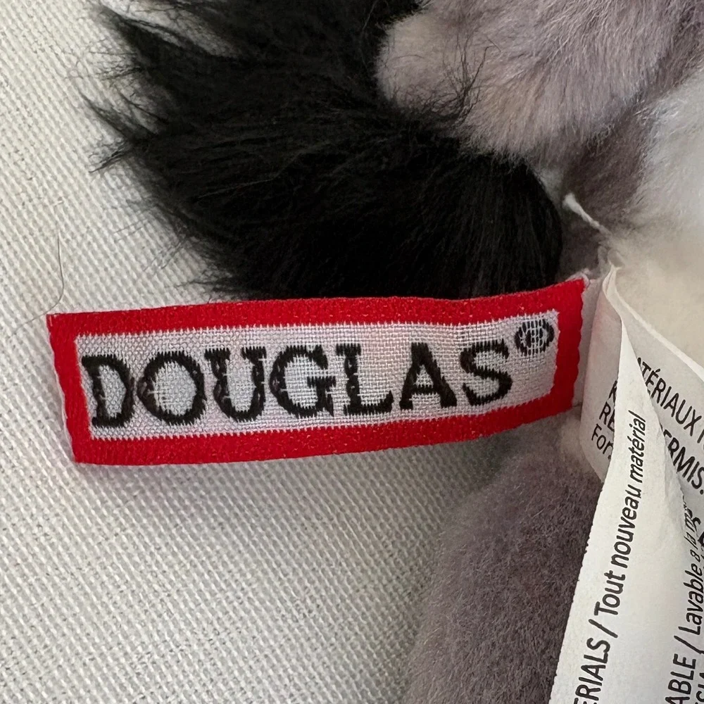 Douglas Cuddle‎ Toys Grey Donkey Plush Standing Stuffed Animal 4059 Grey 9 inch